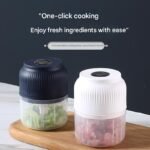 Electric garlic chopper