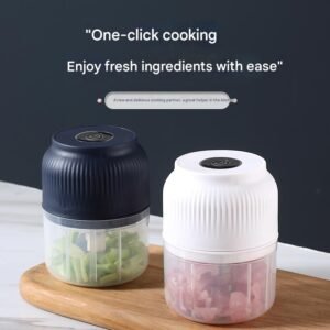 Electric garlic chopper