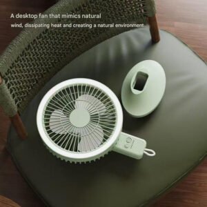 Multi-functional tabletop ceiling fan
