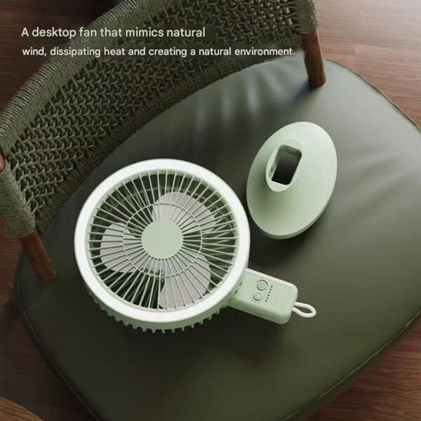 Multi-functional tabletop ceiling fan
