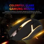 Popular seven-color breathing light USB mouse X1 wired light-emitting mouse gaming equipment PCMOUSE-002