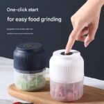 Electric garlic chopper