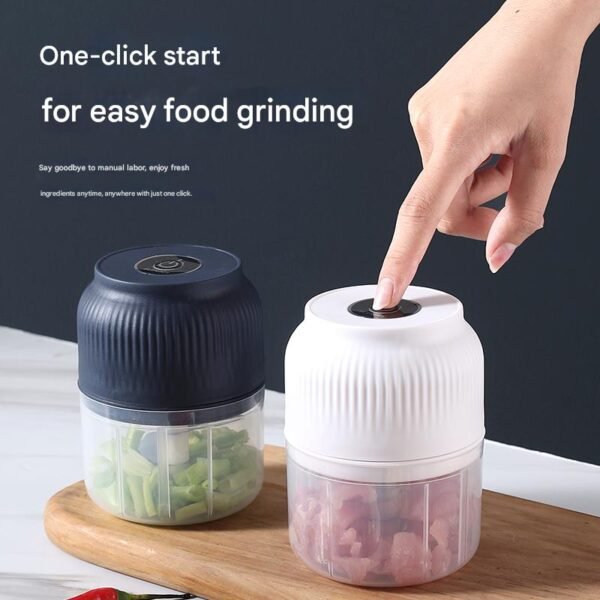 Electric garlic chopper