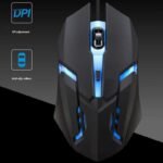 Popular seven-color breathing light USB mouse X1 wired light-emitting mouse gaming equipment PCMOUSE-002