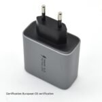 55W fast charging head, European standard USB plug, multi-port mobile phone charger, Amazon bestseller, CE certified