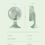 Multi-functional tabletop ceiling fan